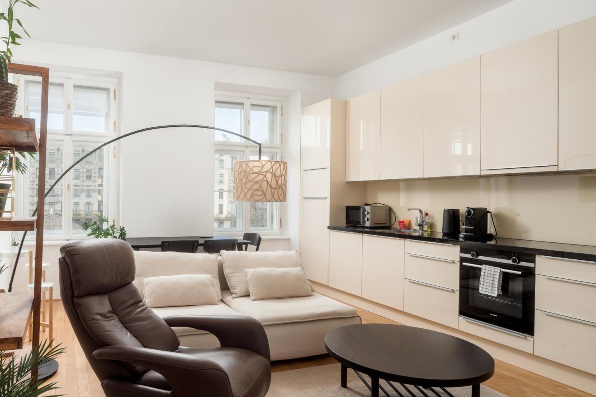 Stylish Designer Apartment At The Center Of Vienna Naschmarkt 외부 사진
